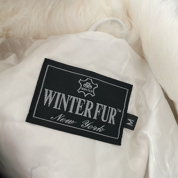 Winter fur rabbit fur coat - Picture 3 of 13